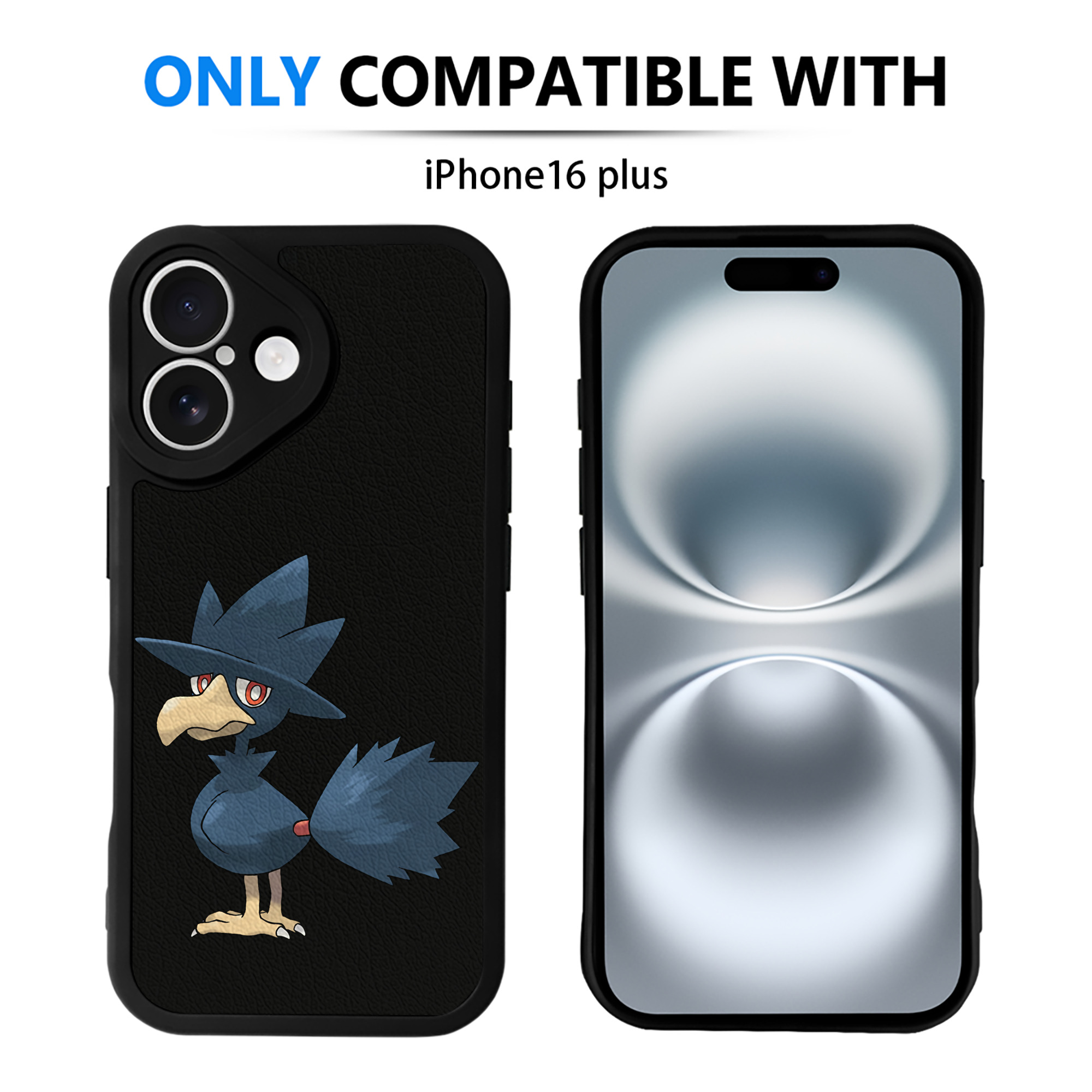 （画像用） ポケットモンスター Pokémon 【iPhone 16シリーズ対応】シリコンスマホケース（レザー調） 材質：シリコン